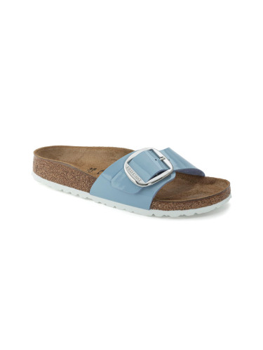Birkenstock Madrid Big Buckle Birko-Flor Narrow Fit Blue Жени - Сандали Birkenstock - Син - 1025834-2.5 - Size: 2.5