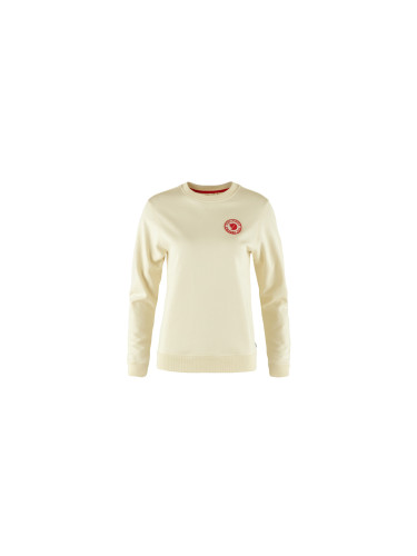 Fjällräven 1960 Logo Badge Sweater W White Жени - Суитшърти и блузи с качулка Fjällräven - Бял - F87230-113-L - Size: L