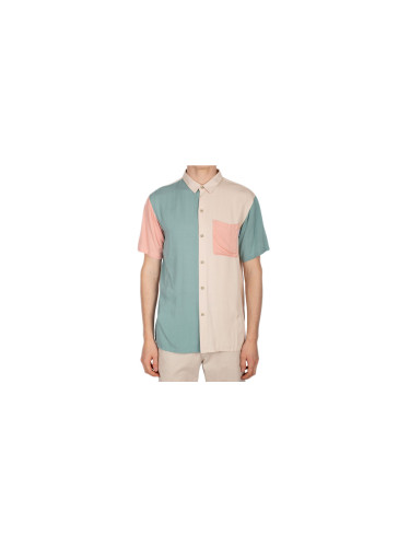 IrieDaily Viscolo SSL Shirt Мъже - Риза IrieDaily - Зелен - 513B240-496-XXL - Size: XXL
