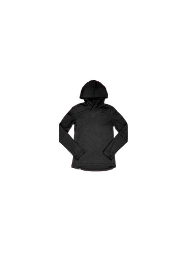 Chrome Industries W Merino LS Hoodie Black Жени - Суитшърти и блузи с качулка Chrome - Черен - AP-435-BK-XL - Size: XL
