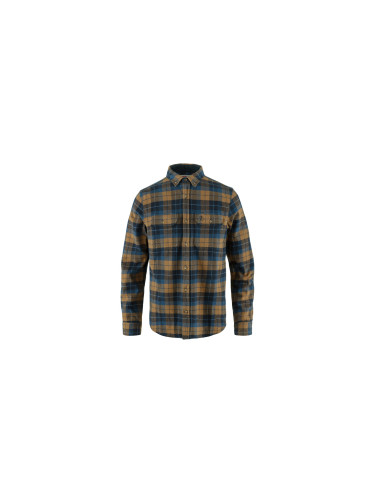 Fjällräven Singi Heavy Flannel Shirt Brown Мъже - Риза Fjällräven - Кафяв - F81373-555-232-L - Size: L