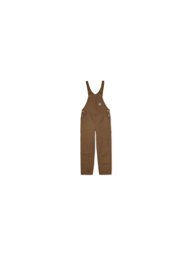 Carhartt WIP Bib Overall Hamilton Brown Мъже - Панталони Carhartt WIP - Кафяв - I026462_HZ_02-33-30 - Size: 33-30