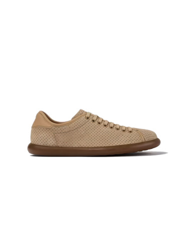Camper Pelotas Soller Beige Nubuck/Leather Жени - Обувки Camper - Кафяв - K201668-006-6 - Size: 6