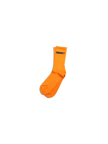 Carhartt WIP Industry Socks Lumo Orange Unisex - Чорапи Carhartt WIP - Оранжев - I034371_2N8_XX-One-size - Size: One size