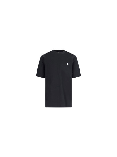 Carhartt WIP S/S Madison T-Shirt Black White Мъже - Тениски Carhartt WIP - Черен - I033000_0D2_XX-L - Size: L