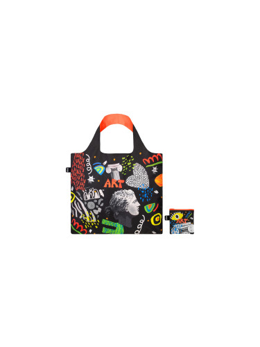 Loqi Art Recycled Bag Unisex - Раници и чанти LOQI - Черен - CL.AR-One-size - Size: One size