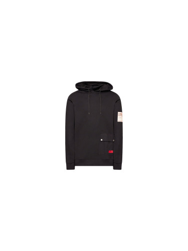 Caterpillar Working Hard Hoodie Мъже - Суитшърти и блузи с качулка Caterpillar - Черен - 2910506-BLK-L - Size: L