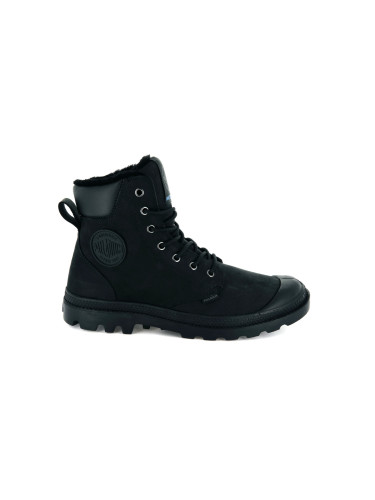 Palladium Pampa Sport Cuff Waterproof Shearling Black 72992-010-M Unisex - Обувки Palladium - Черен - 72992-010-M-10 - Size: 10