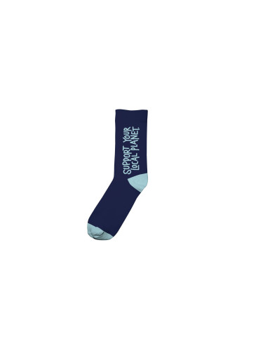 Dedicated Socks Sigtuna Local Planet Navy Мъже - Чорапи Dedicated - Син - 18679-41-45 - Size: 7.5-11.5