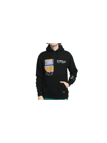 Caterpillar Fashion Pocket Hoodie Black Мъже - Суитшърти и блузи с качулка Caterpillar - Черен - 2910521-BLK-M - Size: M