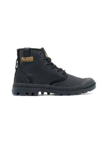 Palladium Pampa Hi Coated Black Жени - Обувки Palladium - Черен - 74375-008-M-5 - Size: 5