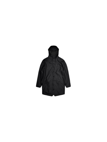 Rains Long Jacket Black Unisex - Якета Rains - Черен - 12020-01-L - Size: L