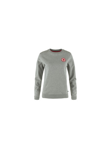 Fjällräven 1960 Logo Badge Sweater W Grey Жени - Суитшърти и блузи с качулка Fjällräven - Сив - F87230-020-999-L - Size: L