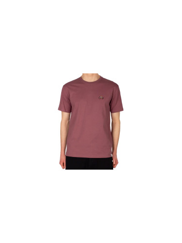 IrieDaily Peaceride Emb Tee Burgundy Мъже - Тениски IrieDaily - Бордо - 111D398-237-S - Size: S