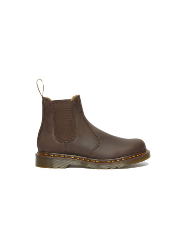 Dr. Martens 2976 Yellow Stich Leather Chelsea Boots Unisex - Обувки Dr. Martens - Кафяв - DM27486201-4 - Size: 4