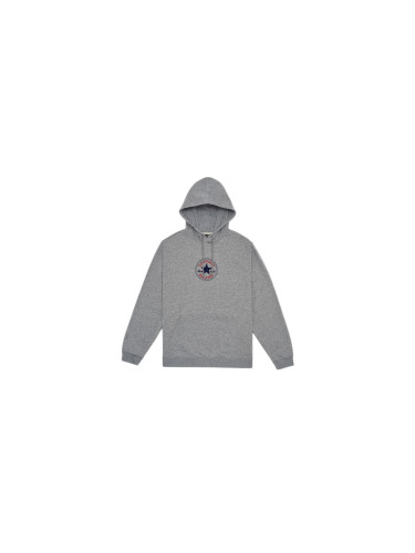 Converse Center All Star Logo Мъже - Суитшърти и блузи с качулка Converse - Сив - 10024063-A01-XS - Size: XS