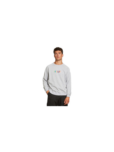 Dedicated Sweatshirt Malmoe Peanuts Logo Grey Melange Мъже - Суитшърти и блузи с качулка Dedicated - Сив - 18179-L - Size: L