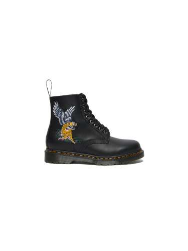 Dr. Martens 1460 Souvenir Embroidered Leather Boots Мъже - Обувки Dr. Martens - Черен - DM26929001-3 - Size: 3
