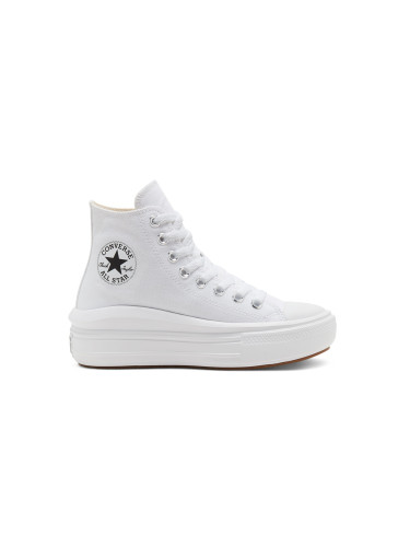Converse Chuck Taylor All Star Move High Top White Жени - Спортни обувки Converse - Бял - 568498C-3 - Size: 3
