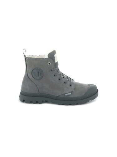 Palladium Pampa Hi Zip WL Grey Жени - Обувки Palladium - Сив - 95982-055-M-4 - Size: 4