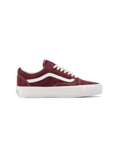 Vans Premium Old Skool 36 LX Pig Suede Port Royale Мъже - Спортни обувки Vans - Червен - VN000CNG4QU-10 - Size: 10