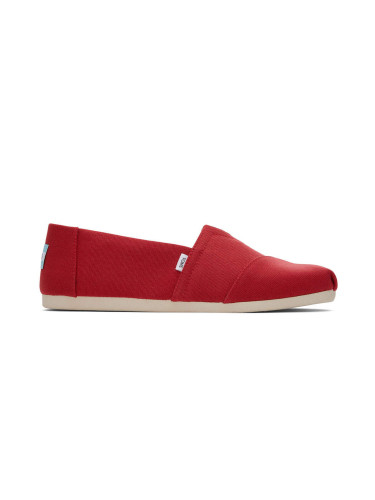 Toms Alpargata Recycled Cotton Canvas Red Мъже - Спортни обувки Toms - Червен - 10017665-9.5 - Size: 9.5