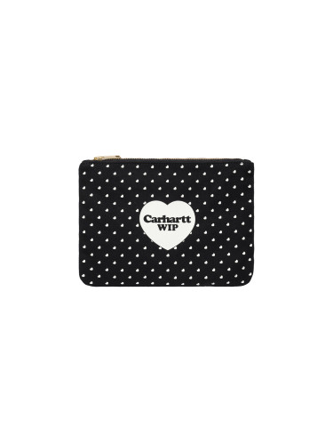 Carhartt WIP Canvas Graphic Zip Wallet Unisex - Портфейли Carhartt WIP - Черен - I033096_24M_XX-One-size - Size: One size