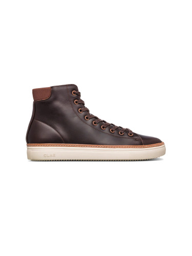 Clae Bradley High Welt Walrus Leather Мъже - Спортни обувки Clae - Кафяв - CL20CBH01-WSL-7.5 - Size: 7.5