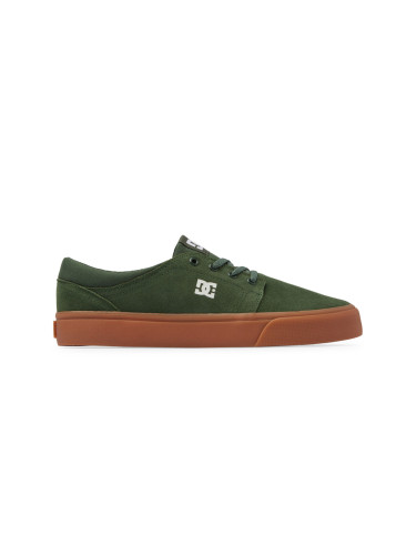 DC Shoes Trase Suede Green Gum Мъже - Спортни обувки DC Shoes - Зелен - ADYS300172-GNM-9.5 - Size: 9.5