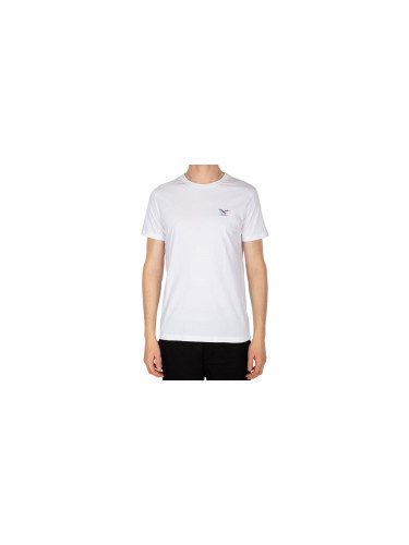 IrieDaily Iriedescent Flag Tee Мъже - Тениски IrieDaily - Бял - 113B571-710-L - Size: L