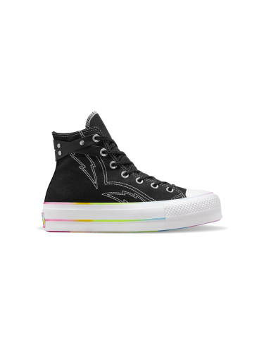 Converse Chuck Taylor All Star Lift Platform Pride Жени - Спортни обувки Converse - Черен - A10218C-5 - Size: 5