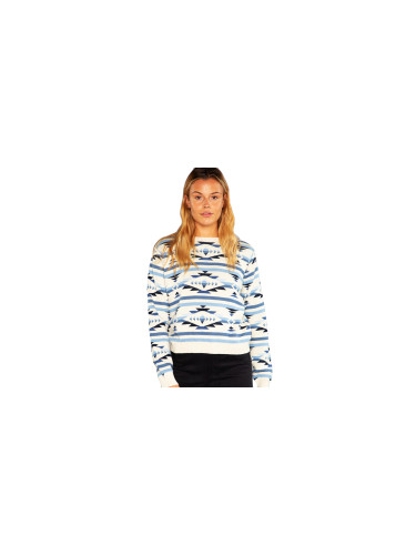 Dedicated Sweater Arendal Ikat Navy Жени - Суитшърти и блузи с качулка Dedicated - Син - 19207-L - Size: L