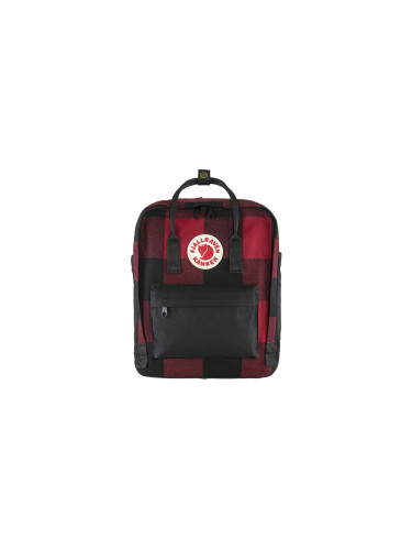 Fjällräven Kånken Re-Wool Red Black Unisex - Раници и чанти Fjällräven - Черен - F23330-320-550-One-size - Size: One size