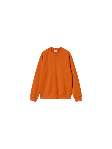 Carhartt WIP Chase Sweat Tirmeric Мъже - Суитшърти и блузи с качулка Carhartt WIP - Оранжев - I033660_2GP_XX-S - Size: S