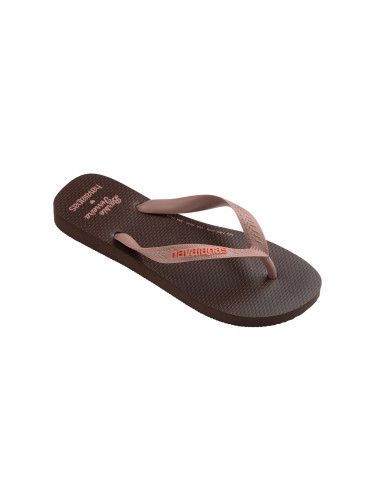 Havaianas x Barbie Ferreira Dark Brown Жени - Flip Flop Havaianas - Кафяв - 4149336-0727-BRA-37/38 - Size: BRA-37/38