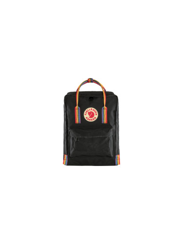 Fjällräven Kånken Rainbow Black Unisex - Раници и чанти Fjällräven - Черен - F23620-550-907-One-size - Size: One size