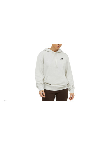 New Balance Uni-ssentials French Terry Hoodie Grey Unisex - Суитшърти и блузи с качулка New Balance - Сив - UT21500SAH-XS/S - Size: XS/S