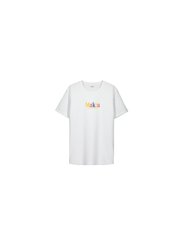 Makia Strait T-Shirt M Мъже - Тениски Makia - Бял - M21226_001-L - Size: L