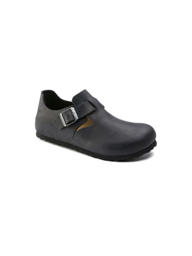 Birkenstock London Oiled Leather Narrow Fit Black Жени - Сандали Birkenstock - Черен - 166543-2.5 - Size: 2.5
