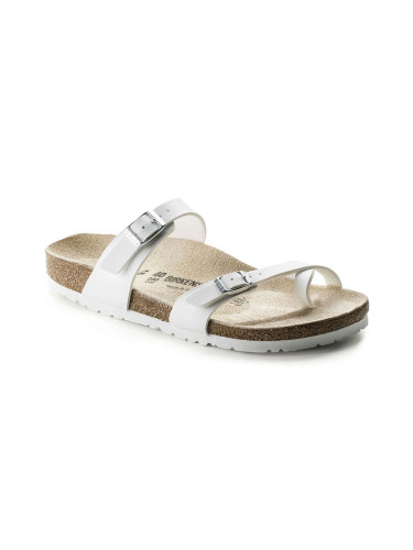 Birkenstock Mayari Birko-Flor Narrow Fit White 71053 Unisex - Сандали Birkenstock - Бял - 71053-9 - Size: 9