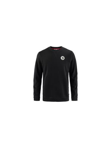 Fjällräven 1960 Logo Badge Sweater M Black Мъже - Суитшърти и блузи с качулка Fjällräven - Черен - F87163-550-L - Size: L
