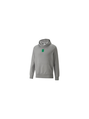 Puma x MINECRAFT Men's Hoodie White Мъже - Суитшърти и блузи с качулка Puma - Бял - 534376_76-L - Size: L