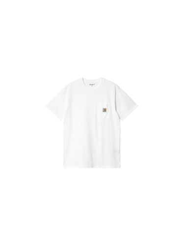 Carhartt WIP S/S Pocket T-Shir White Мъже - Тениски Carhartt WIP - Бял - I030434_02_XX-M - Size: M
