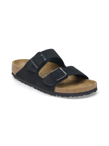 Birkenstock Arizona Suede Leather Narrow Fit Black Мъже - Сандали Birkenstock - Черен - 1027164-3.5 - Size: 3.5