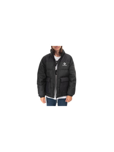 Converse Short Down Jacket Black Мъже - Якета Converse - Черен - 10023755-A03-L - Size: L