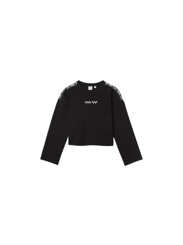 Vans Wm Brand Striper Crew Black Жени - Суитшърти и блузи с качулка Vans - Черен - VN0A4DPABLK-L - Size: L