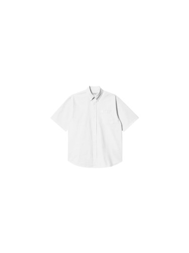 Carhartt WIP S/S Braxton T-SHIRT Мъже - Риза Carhartt WIP - Бял - I031454_0MG_XX-L - Size: L