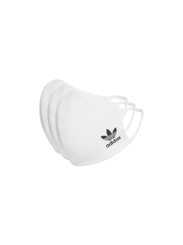 adidas Face Covers M/L 3-pack Unisex - Шапки adidas Originals - Бял - HB7850-M/L - Size: M/L