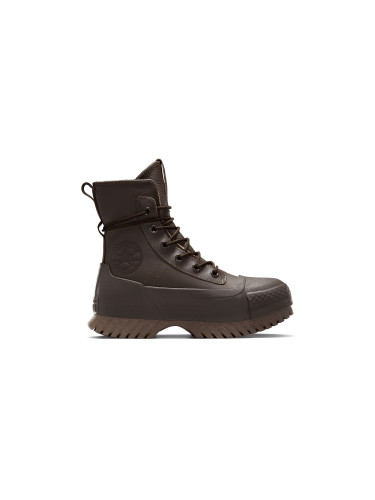 Converse Chuck Taylor All Star Lugged 2.0 XHi Waterproof Leather Platform Brown Unisex - Спортни обувки Converse - Кафяв - A10376C-4 - Size: 4
