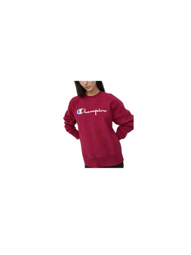 Champion Crewneck Sweatshirt DarkPink Жени - Суитшърти и блузи с качулка Champion - Бордо - 114612-RS510-M - Size: M